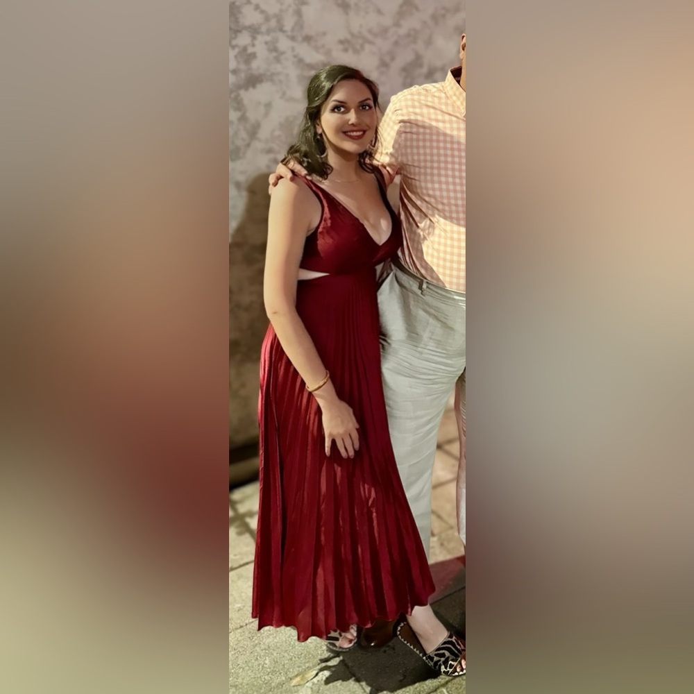 Abercrombie & Fitch Purple Midi Dress - Picture 14 of 15